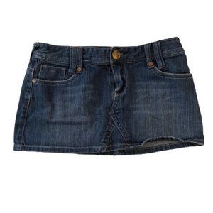 Roxy Jean Mini Skirt